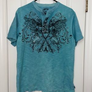 Modern Culture Men’s Y2K Vintage Henley